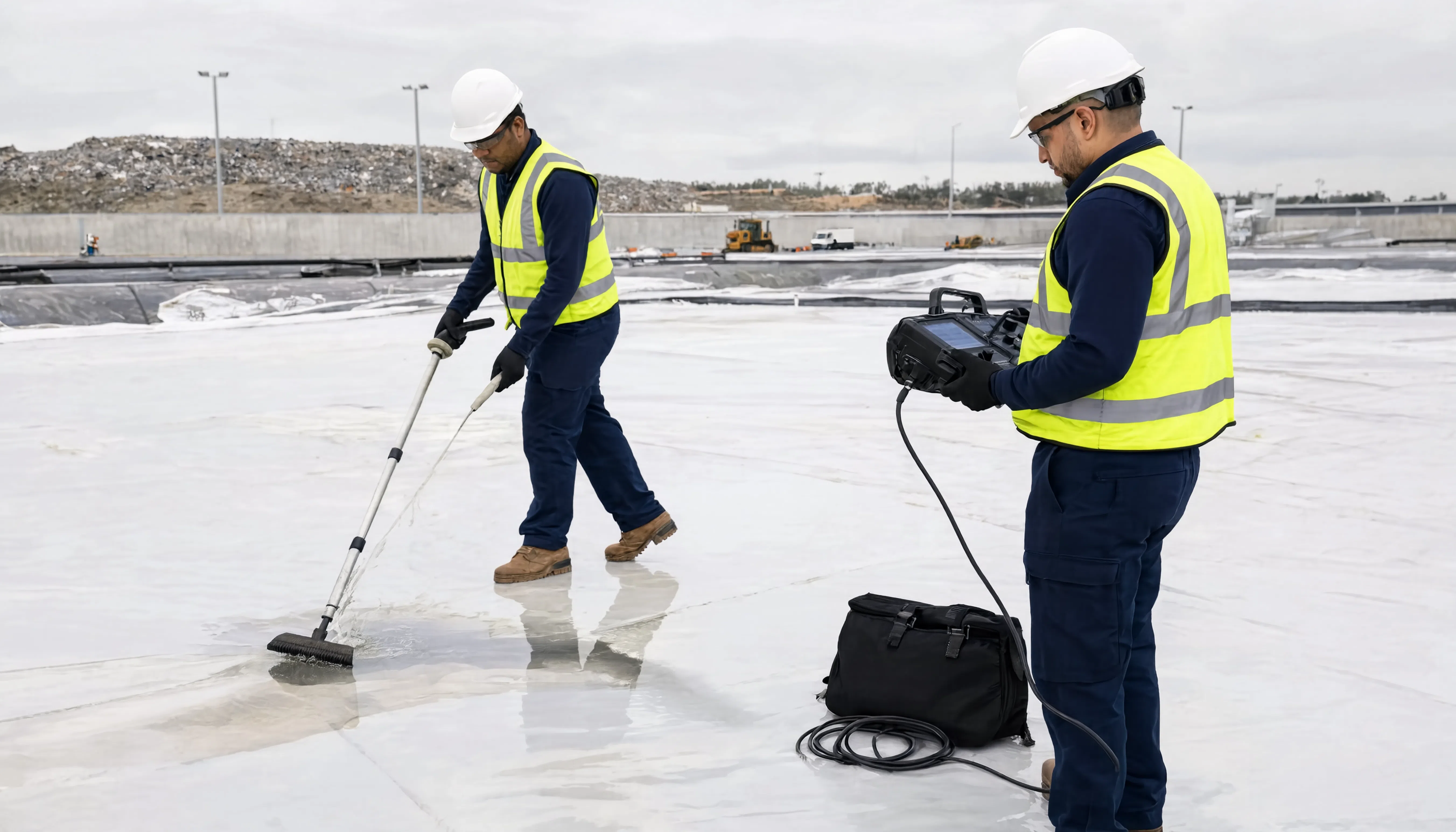 leak detection crew